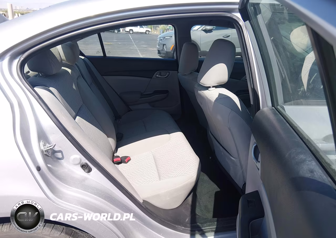 2015 Honda Civic Lx VIN:19XFB2F52FE236572 - 8