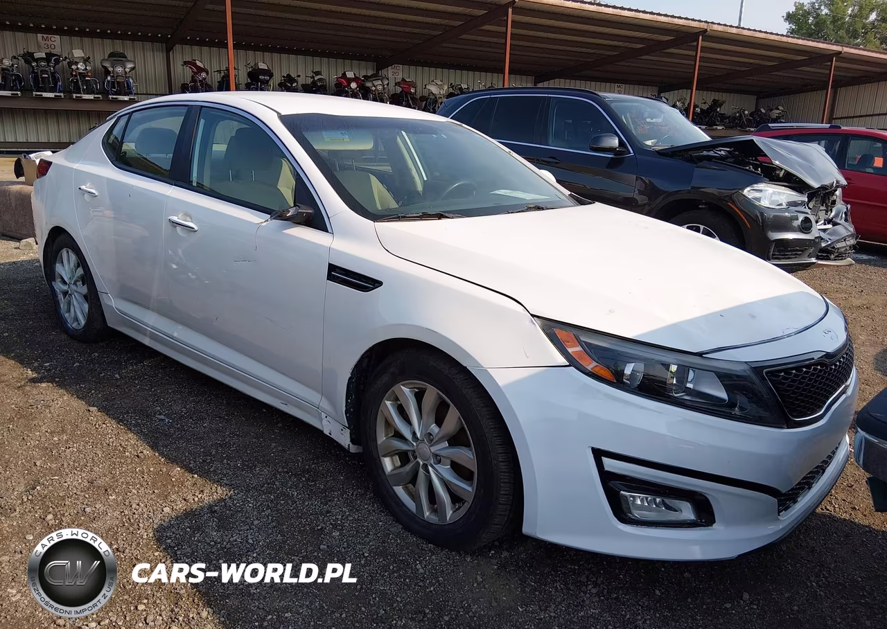 2015 Kia Optima Lx VIN:5XXGM4A70FG459607 - 1