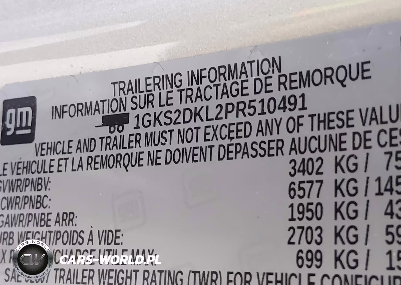 2023 GMC Yukon Denali VIN:1GKS2DKL2PR510491 - 9