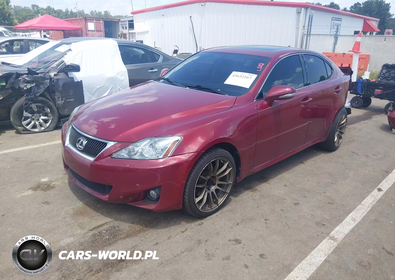 2012 Lexus Is 250 VIN:JTHBF5C28C5161249 - 2