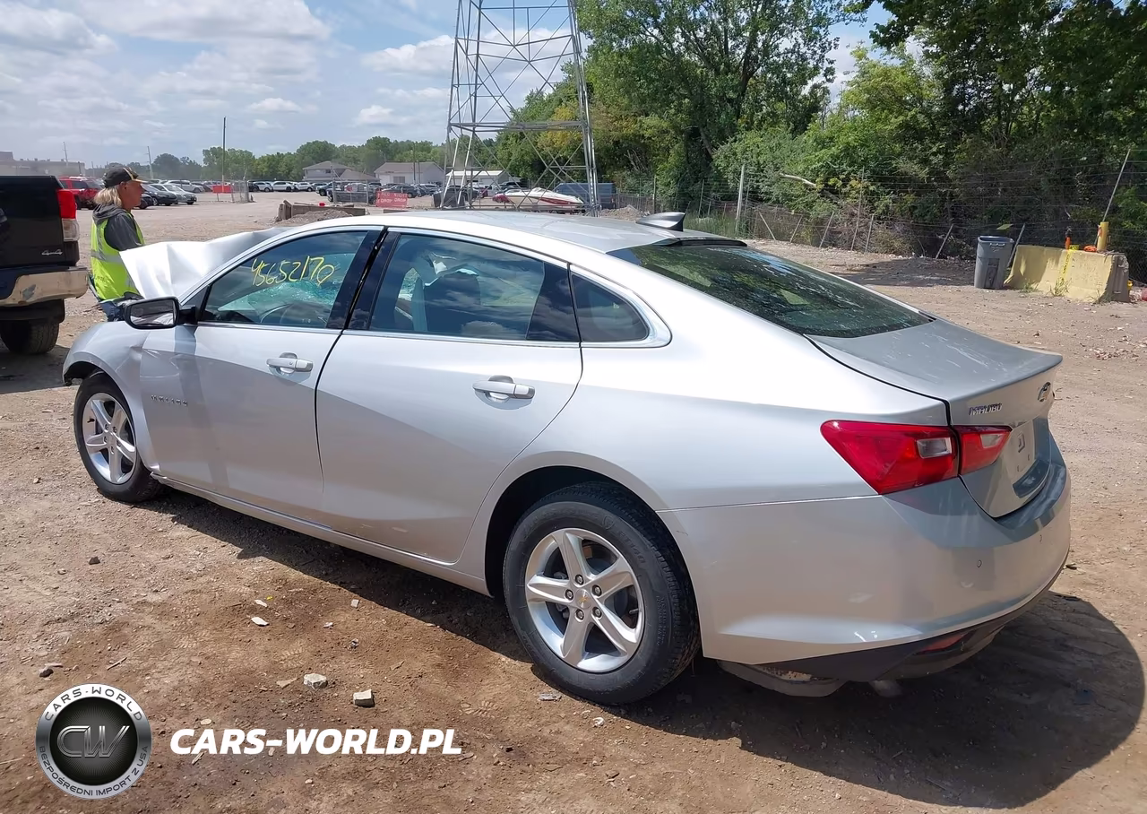 2021 Chevrolet Malibu Fwd Ls VIN:1G1ZB5ST6MF077649 - 3