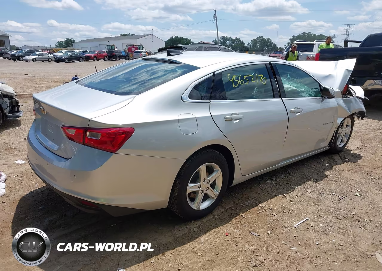 2021 Chevrolet Malibu Fwd Ls VIN:1G1ZB5ST6MF077649 - 4