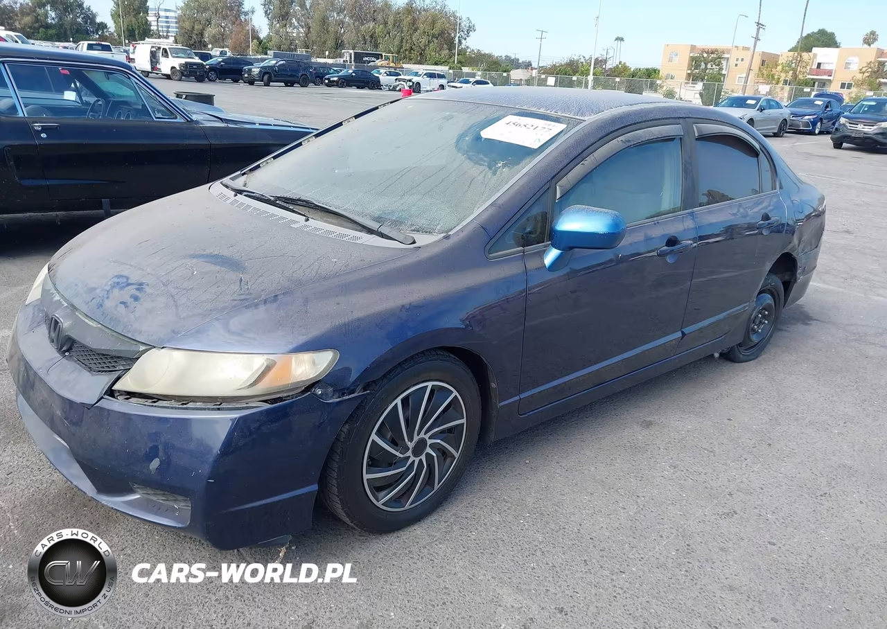 2009 Honda Civic Lx VIN:19XFA16529E004085 - 2