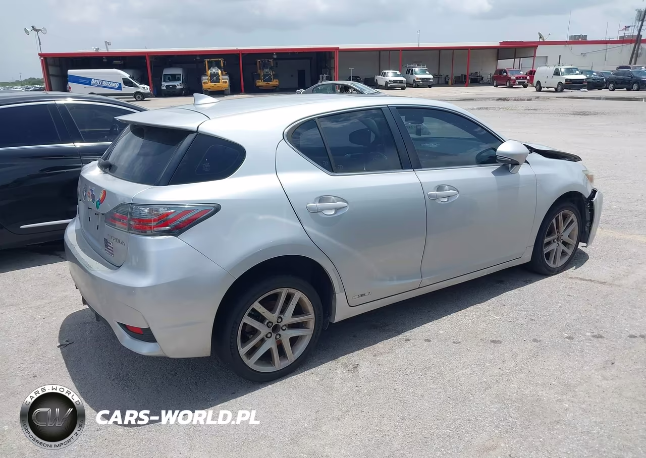 2015 Lexus Ct 200H VIN:JTHKD5BHXF2245459 - 4