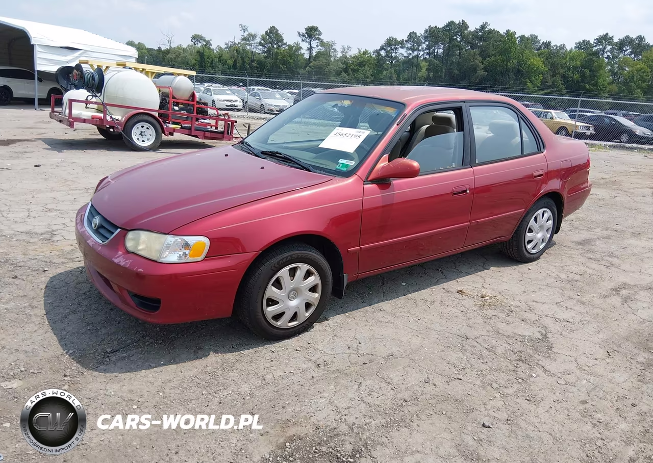 2002 Toyota Corolla Le VIN:2T1BR12E62C580425 - 2