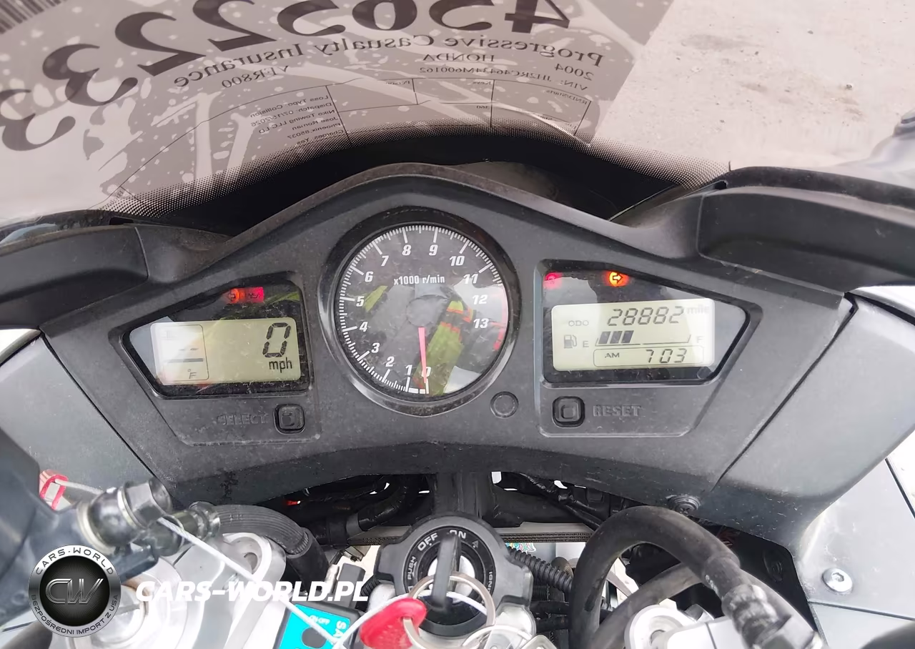 2004 Honda Vfr800 A VIN:JH2RC46434M600162 - 7