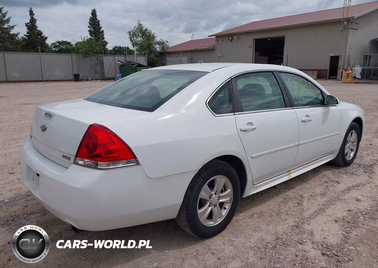 2012 Chevrolet Impala Ls VIN:2G1WF5E34C1147125 - 4