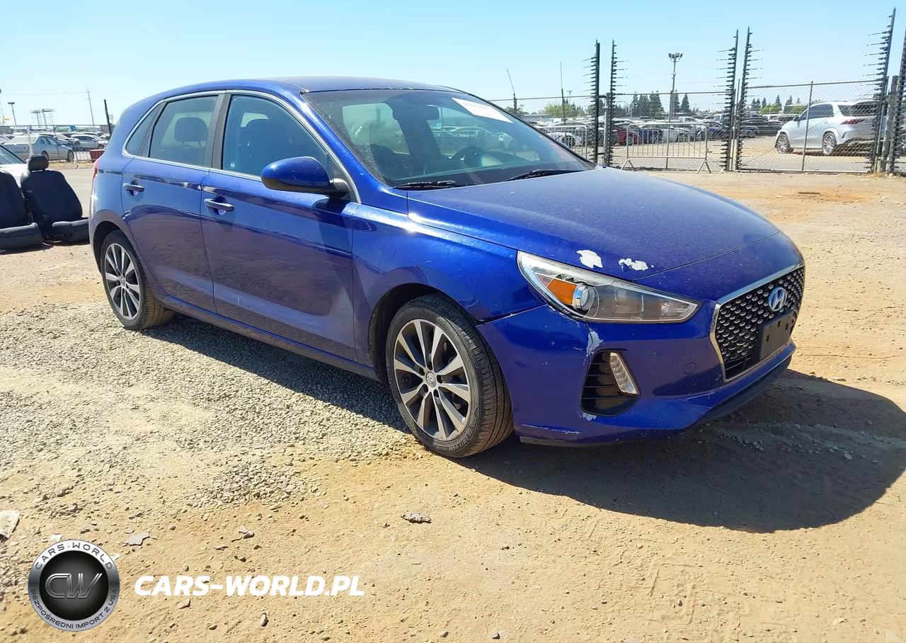 2019 Hyundai Elantra Gt VIN:KMHH35LE3KU099970 - 1