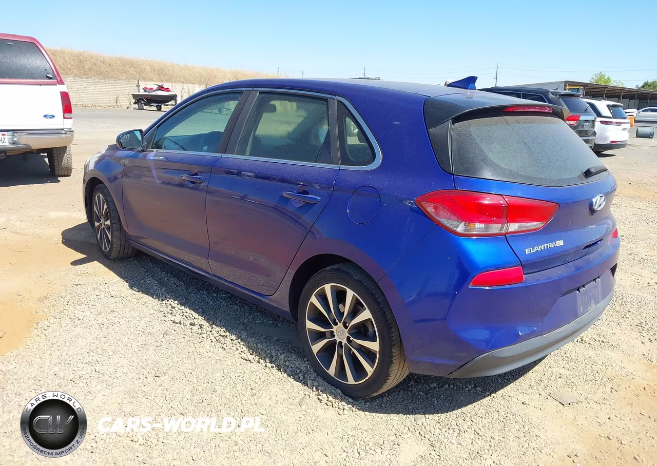 2019 Hyundai Elantra Gt VIN:KMHH35LE3KU099970 - 3