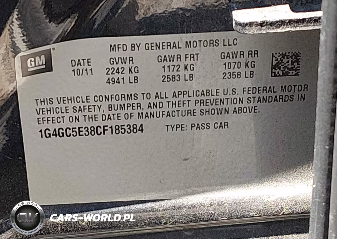 2012 Buick Lacrosse Leather Group VIN:1G4GC5E38CF185384 - 9
