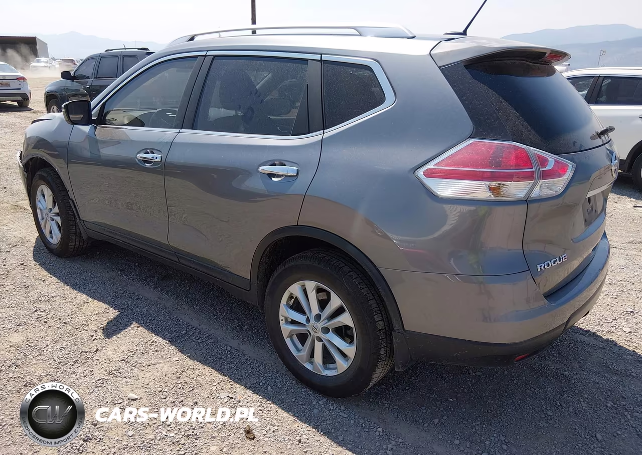 2016 Nissan Rogue Sv VIN:KNMAT2MV7GP700211 - 3
