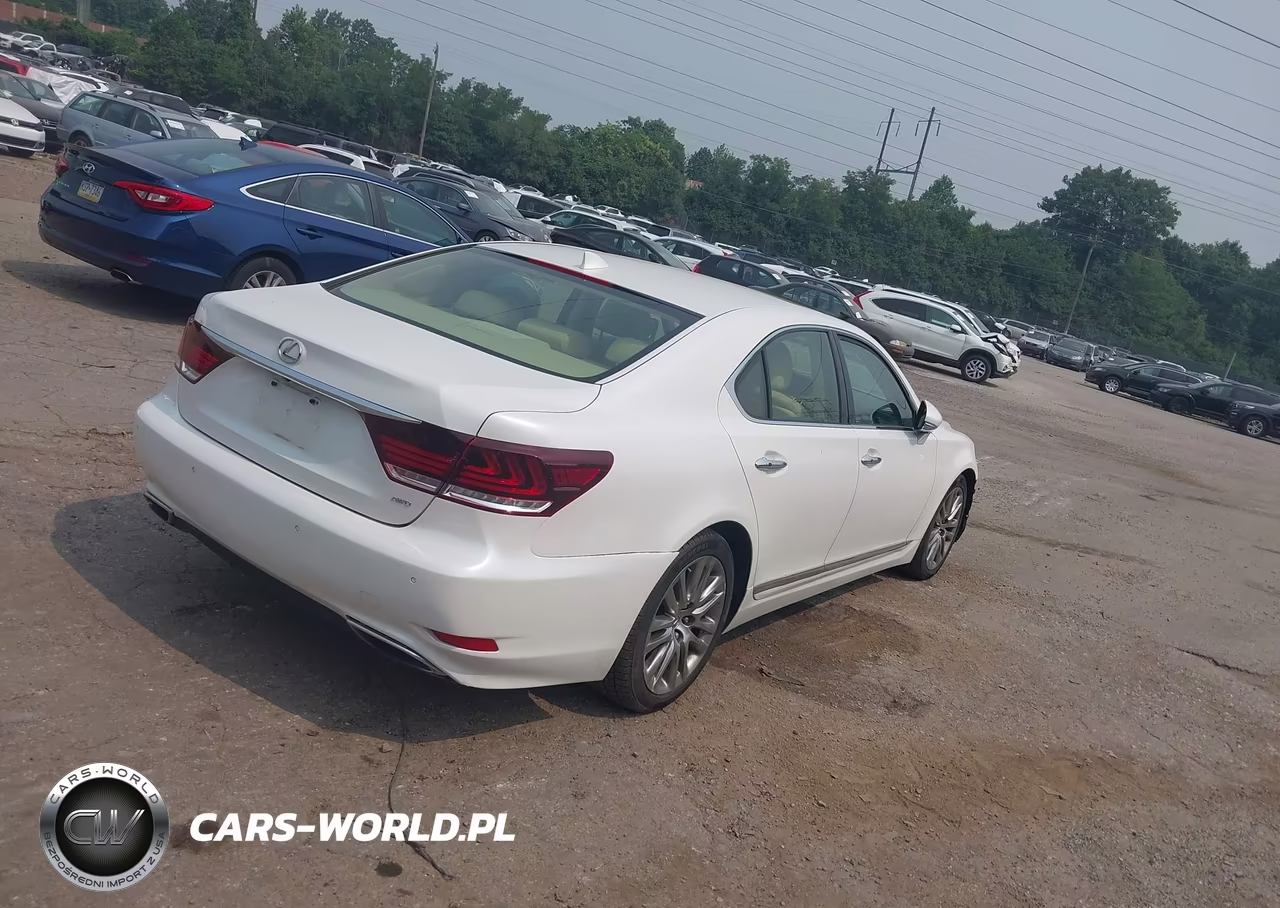 2016 Lexus Ls 460 VIN:JTHCL5EF4G5027003 - 4