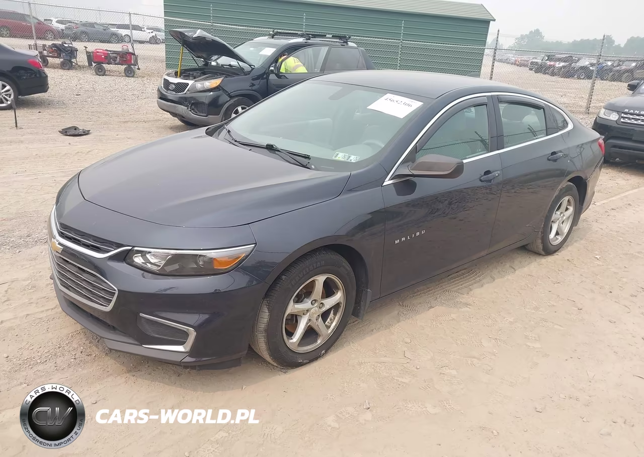 2017 Chevrolet Malibu Ls VIN:1G1ZB5ST3HF244331 - 2