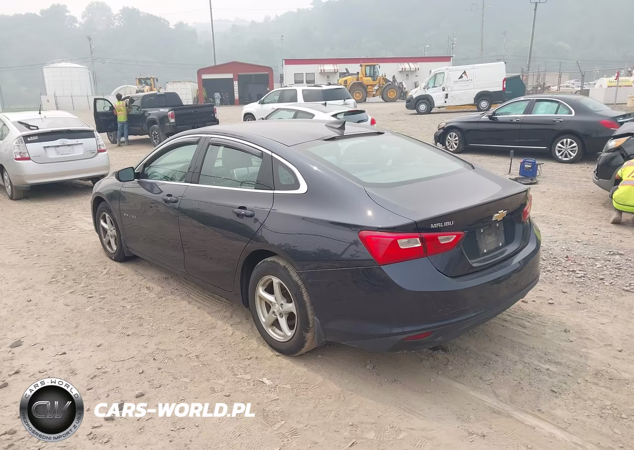 2017 Chevrolet Malibu Ls VIN:1G1ZB5ST3HF244331 - 3