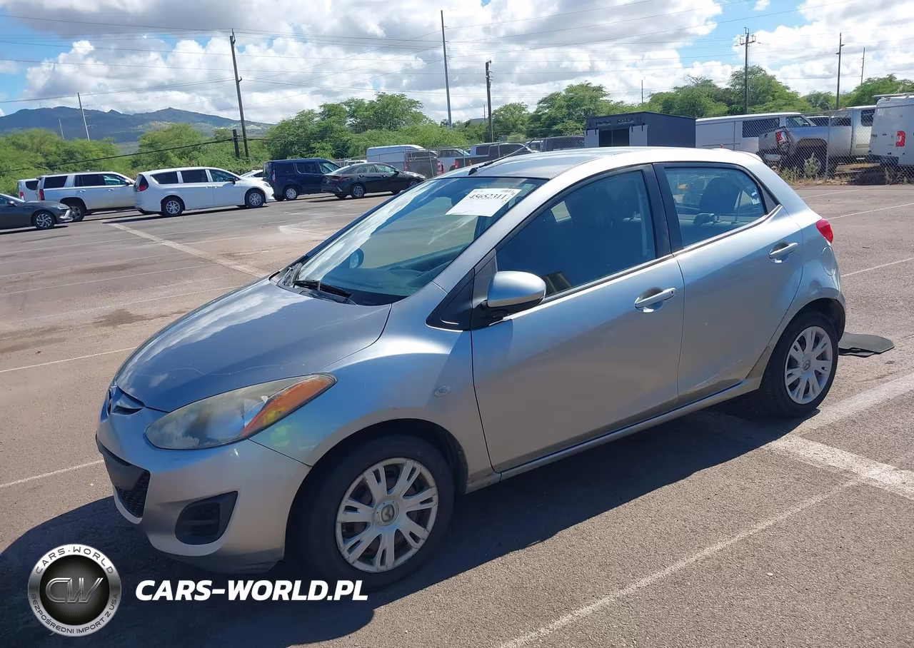 2012 Mazda Mazda2 Sport VIN:JM1DE1KY1C0137156 - 2