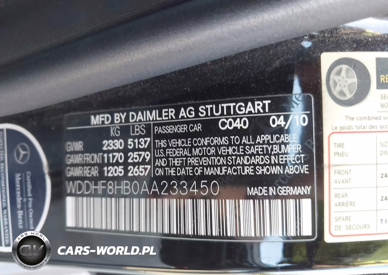2010 Mercedes-Benz E 350 4Matic VIN:WDDHF8HB0AA233450 - 9