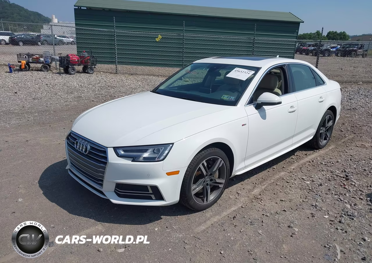 2018 Audi A4 2.0T Premium-2.0T Tech Premium VIN:WAUENAF45JA060386 - 2