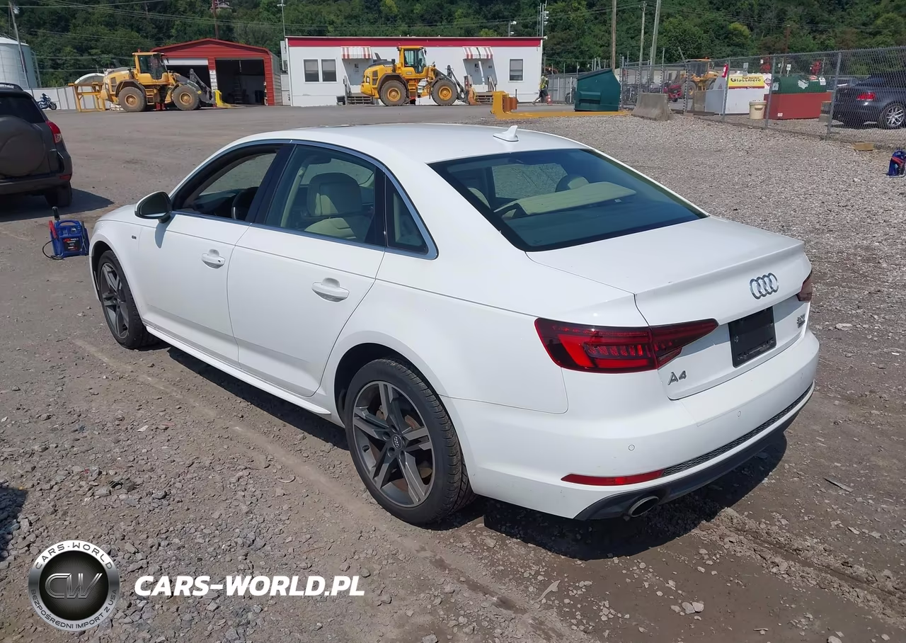 2018 Audi A4 2.0T Premium-2.0T Tech Premium VIN:WAUENAF45JA060386 - 3