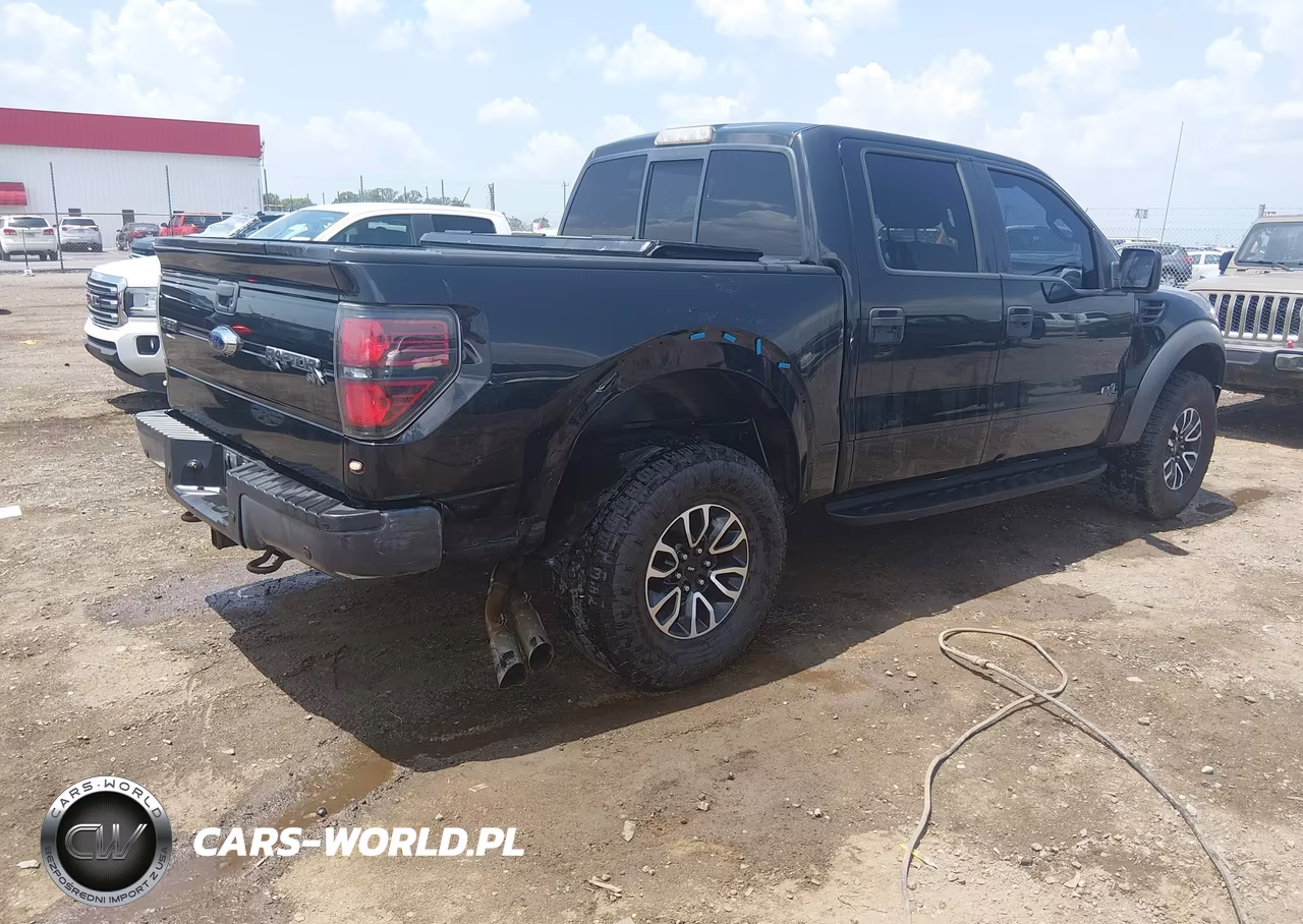 2013 Ford F-150 Svt Raptor VIN:1FTFW1R64DFE05643 - 4