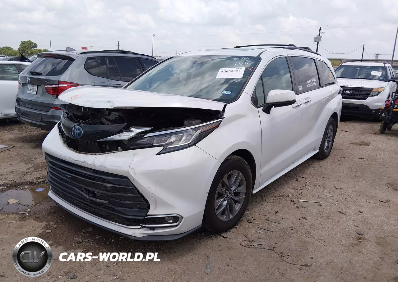 2022 Toyota Sienna Xle VIN:5TDYRKECXNS082489 - 2