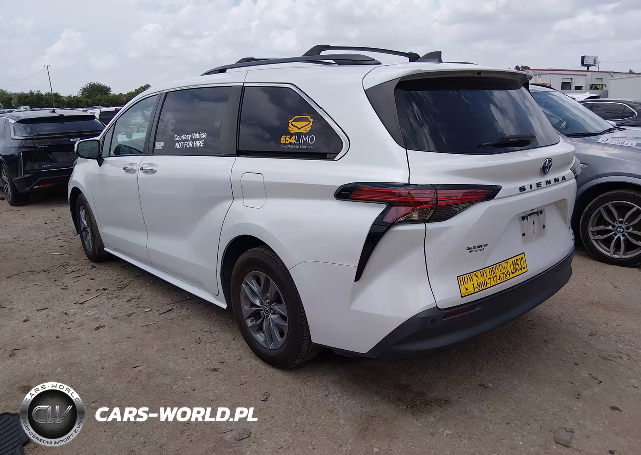 2022 Toyota Sienna Xle VIN:5TDYRKECXNS082489 - 3