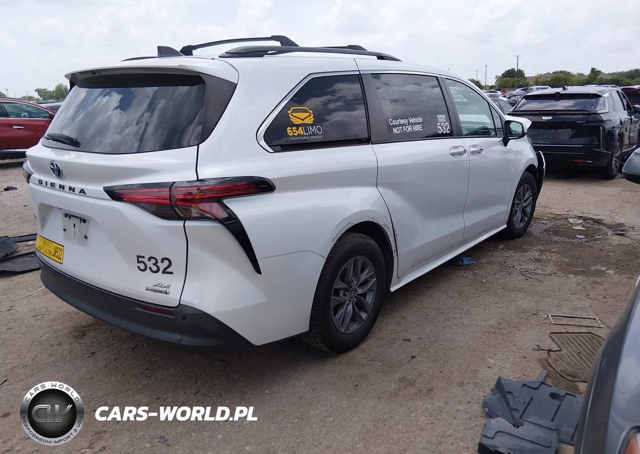 2022 Toyota Sienna Xle VIN:5TDYRKECXNS082489 - 4