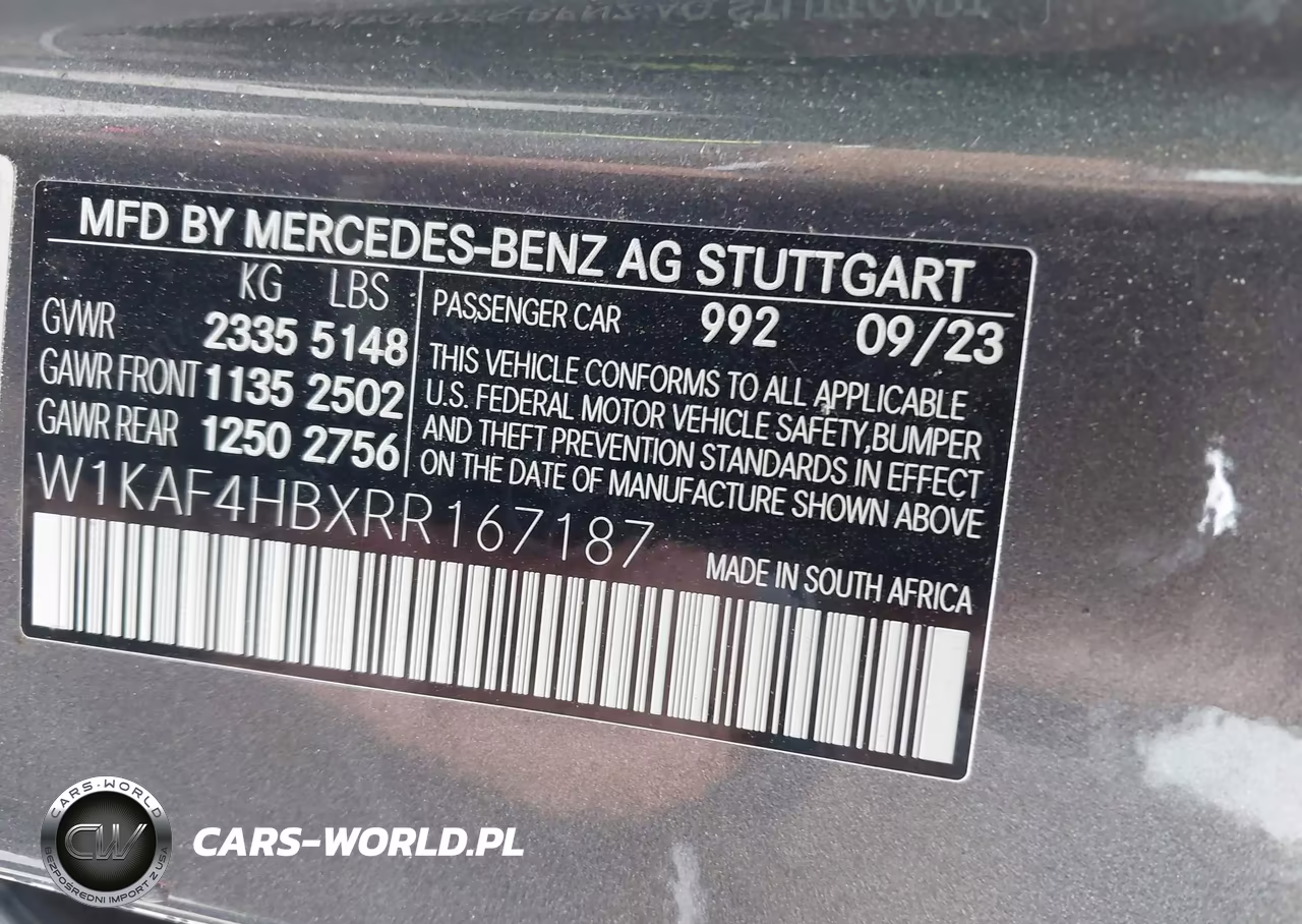 2024 Mercedes-Benz C 300 VIN:W1KAF4HBXRR167187 - 9