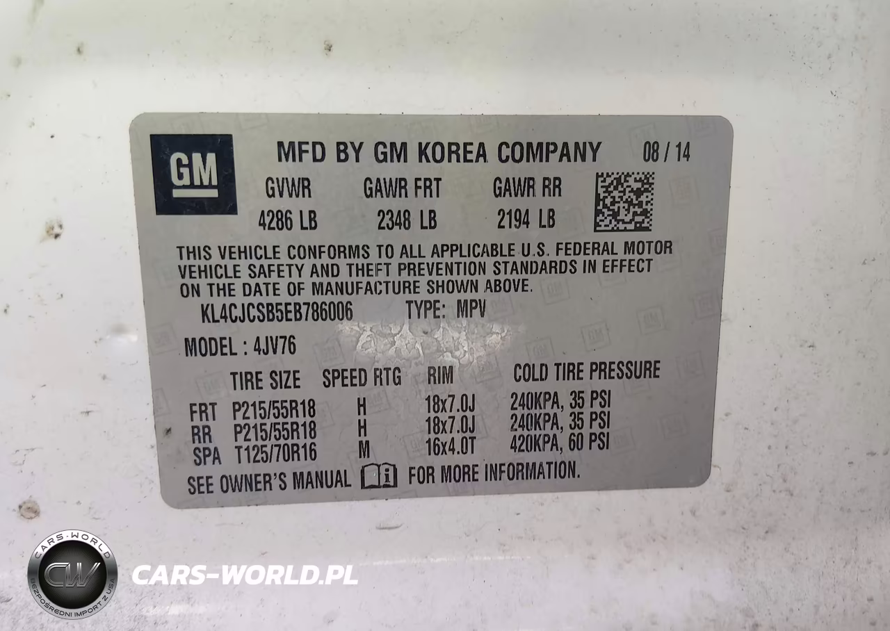 2014 Buick Encore Leather VIN:KL4CJCSB5EB786006 - 9