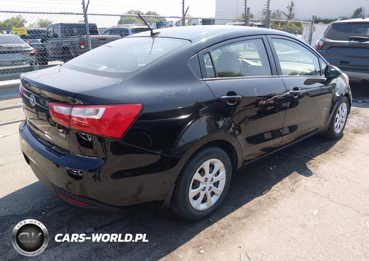 2013 Kia Rio Lx VIN:KNADM4A30D6283408 - 4