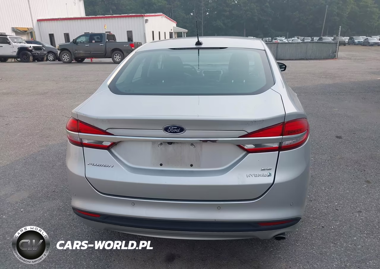 2018 Ford Fusion Hybrid Se VIN:3FA6P0LU0JR254285 - 16