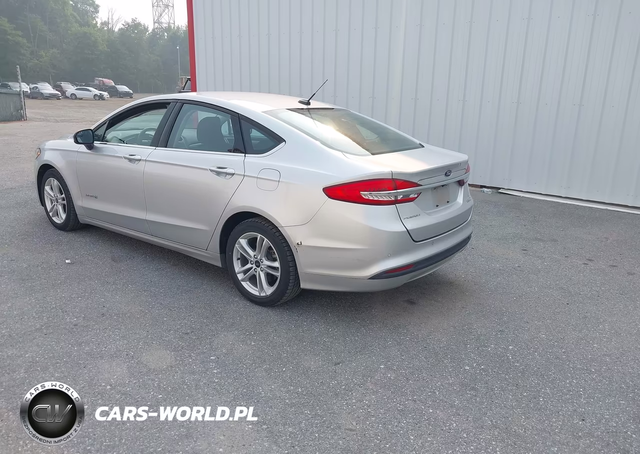 2018 Ford Fusion Hybrid Se VIN:3FA6P0LU0JR254285 - 3