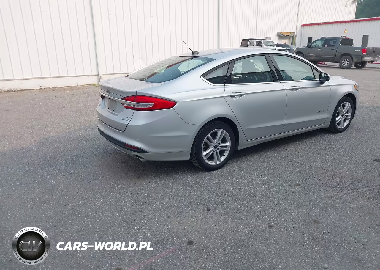 2018 Ford Fusion Hybrid Se VIN:3FA6P0LU0JR254285 - 4