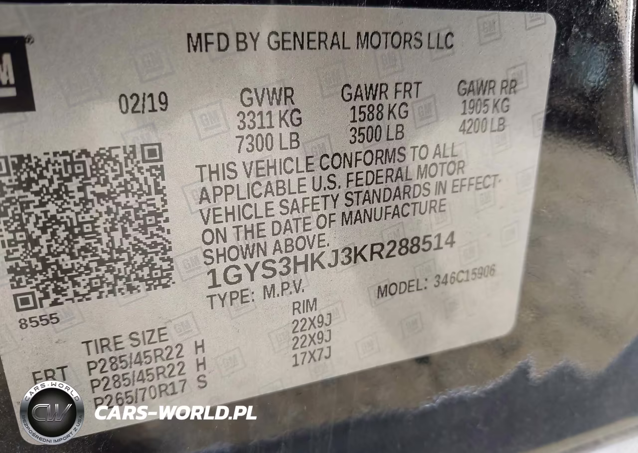 2019 Cadillac Escalade Esv Luxury VIN:1GYS3HKJ3KR288514 - 9