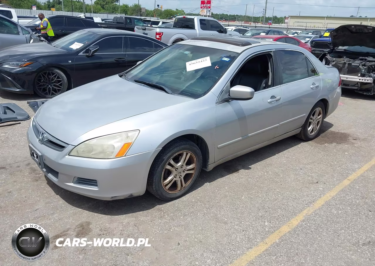 2007 Honda Accord 2.4 Ex VIN:JHMCM56897C001361 - 2