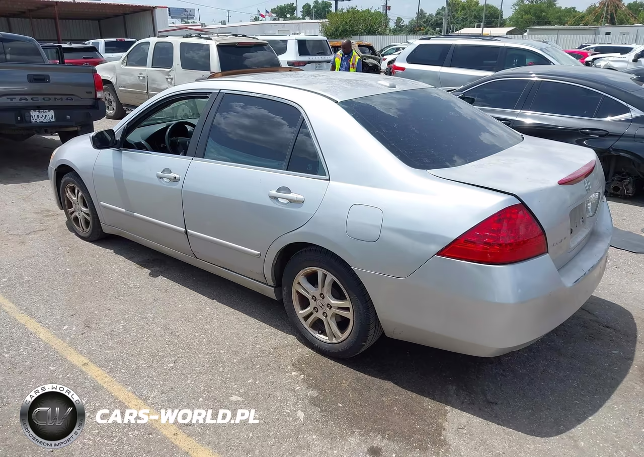 2007 Honda Accord 2.4 Ex VIN:JHMCM56897C001361 - 3