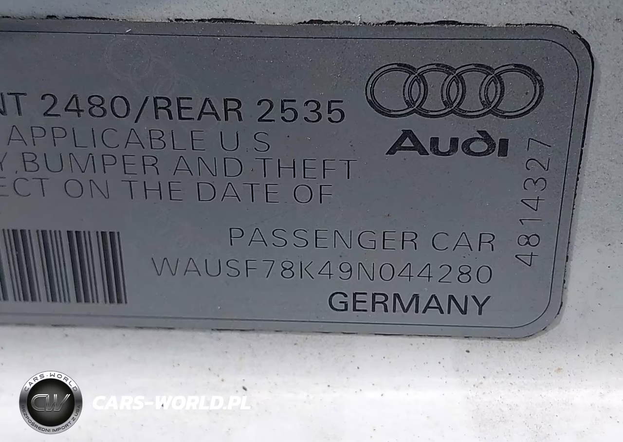 2009 Audi A4 2.0T Premium VIN:WAUSF78K49N044280 - 9