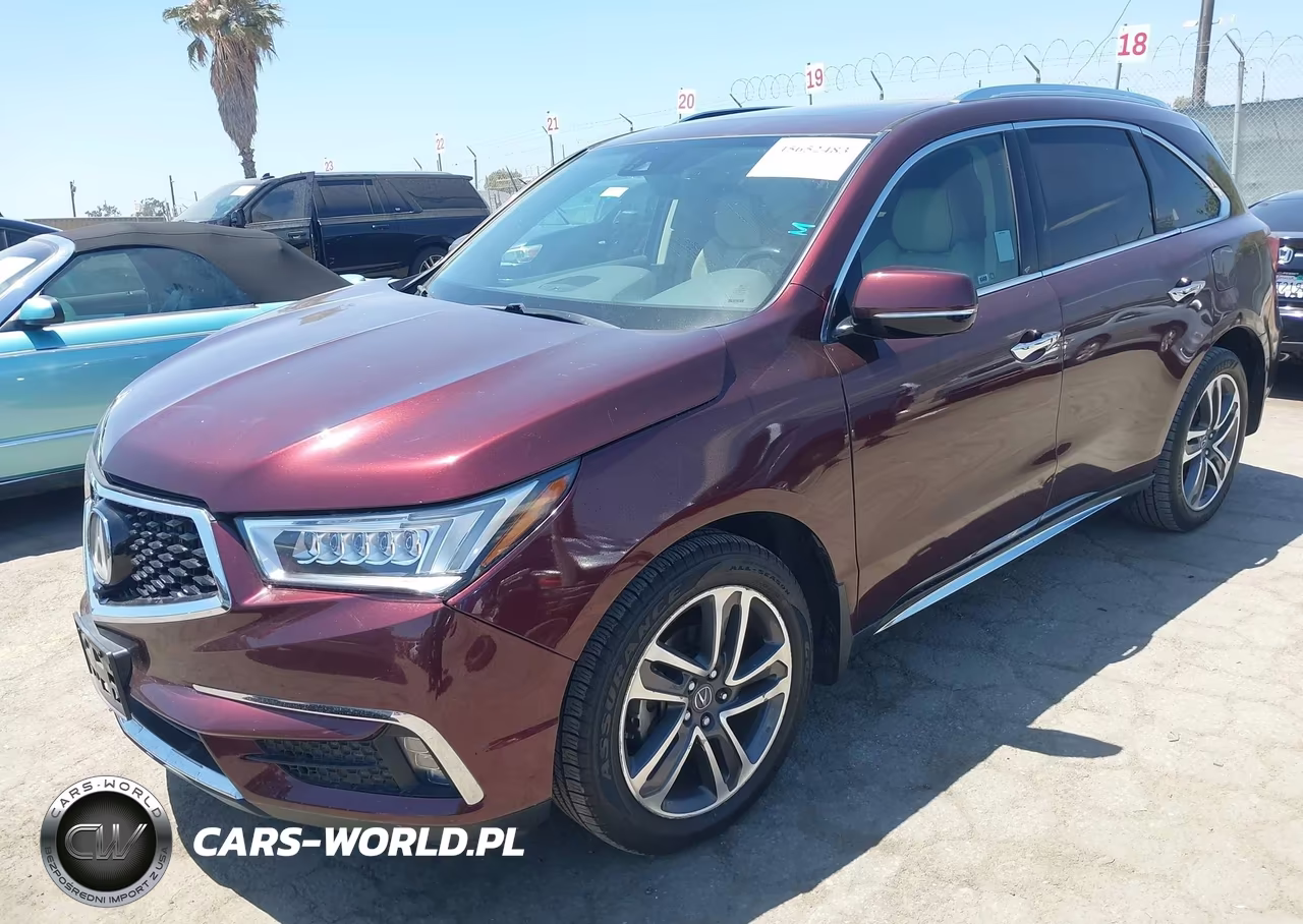 2017 Acura Mdx Advance Package VIN:5FRYD4H84HB042031 - 2