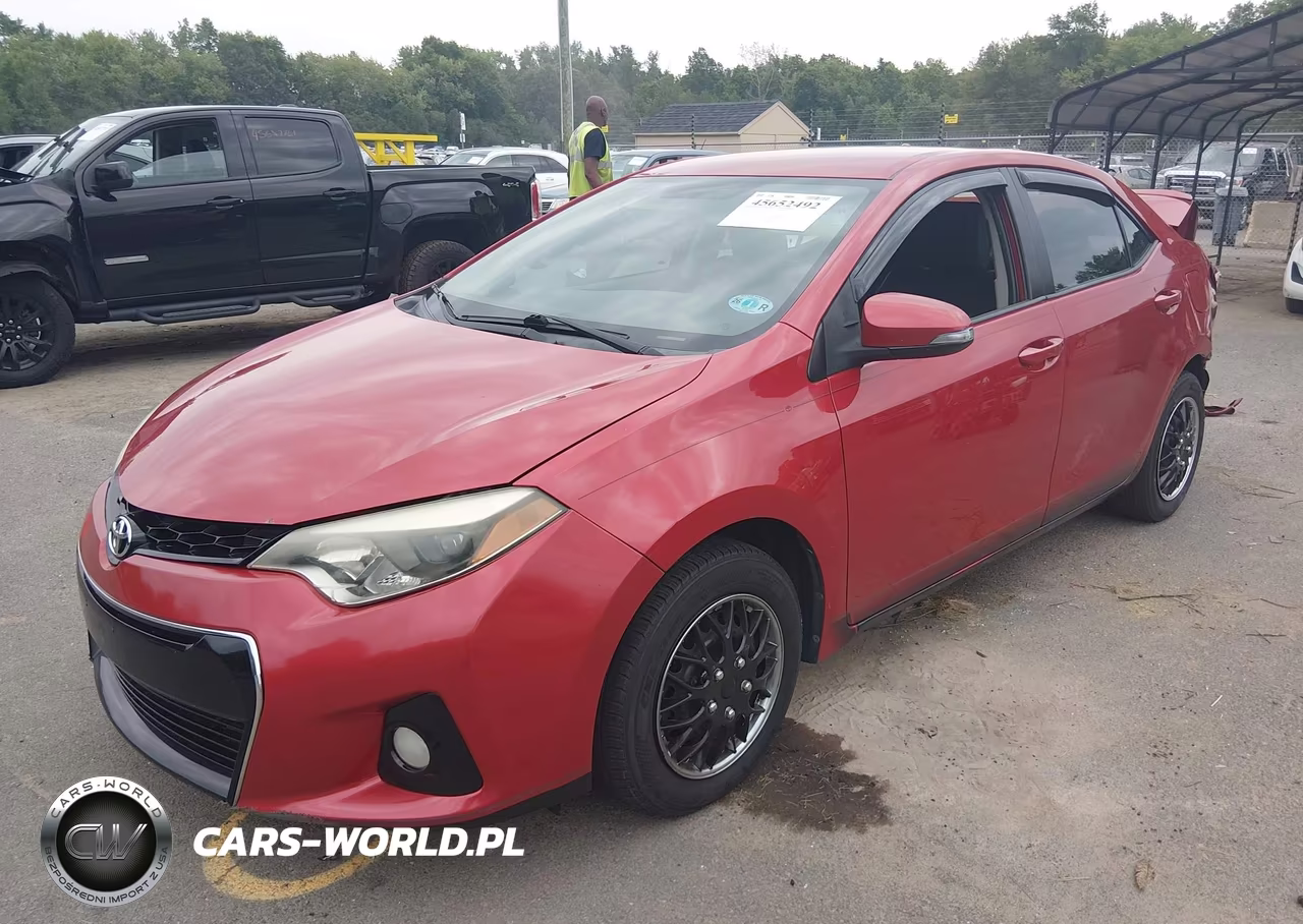 2015 Toyota Corolla S Plus VIN:2T1BURHE8FC336575 - 2