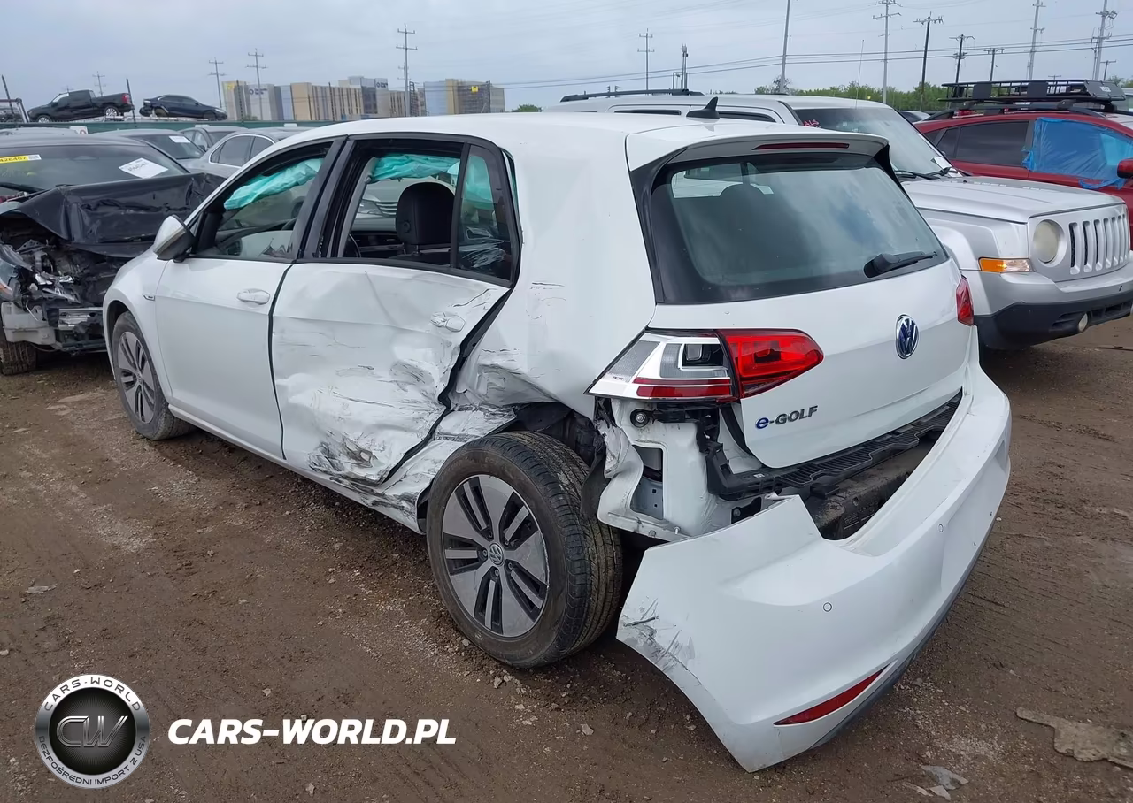 2016 Volkswagen E-Golf Sel Premium VIN:WVWPP7AU6GW916452 - 3