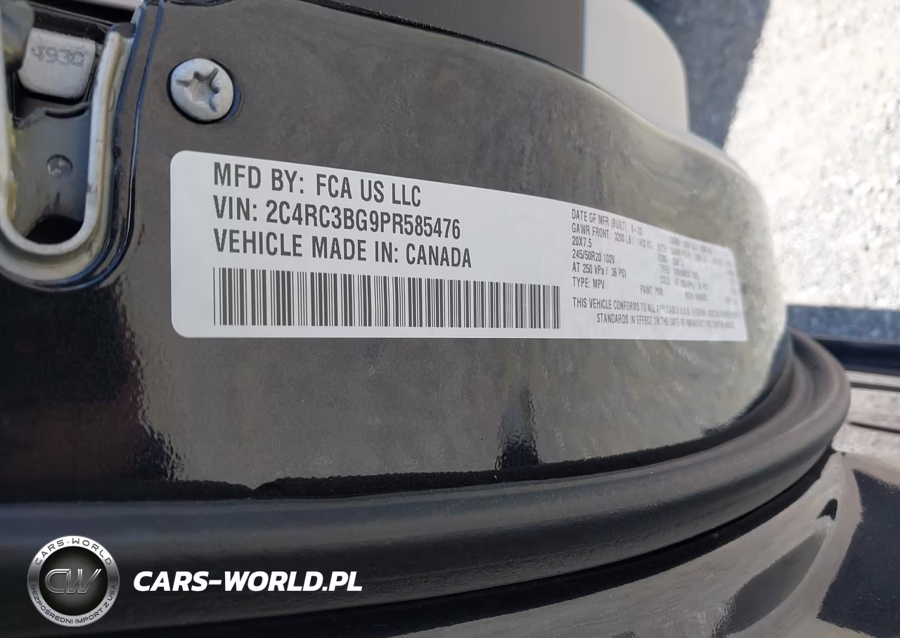 2023 Chrysler Pacifica Touring L Awd VIN:2C4RC3BG9PR585476 - 9