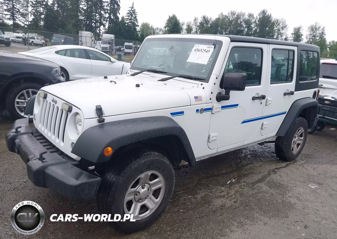 2015 Jeep Wrangler Unlimited Sport Rhd VIN:1C4BJWKG4FL630145 - 2