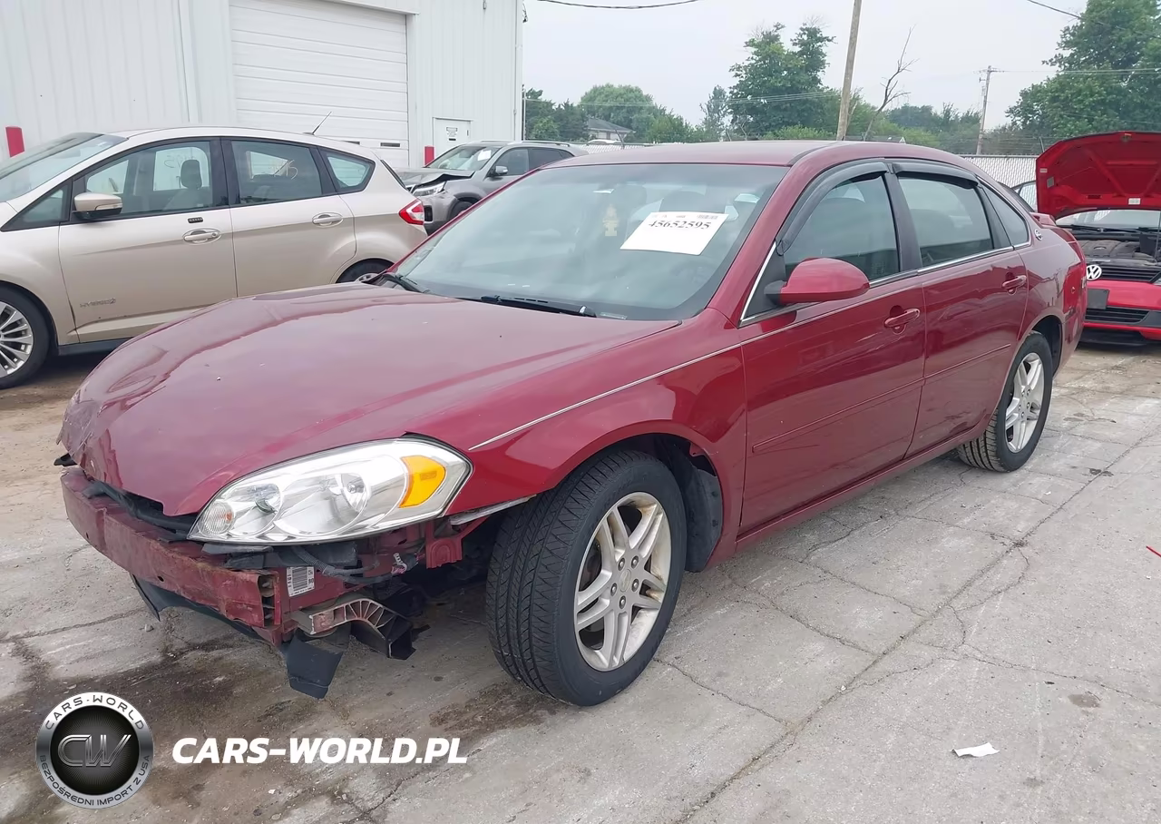 2008 Chevrolet Impala Lt VIN:2G1WT58K881245027 - 2