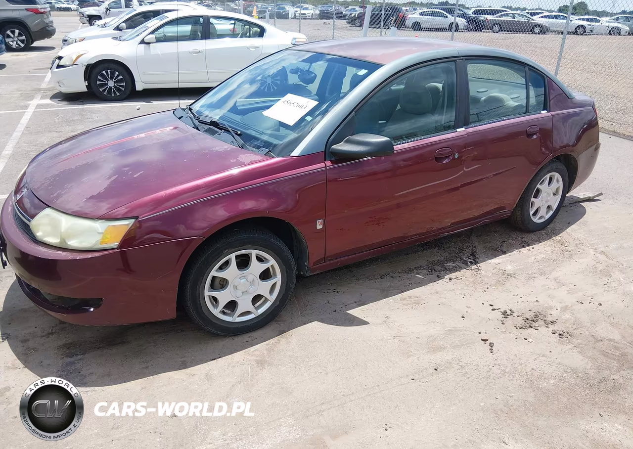 2003 Saturn Ion 2 VIN:1G8AJ52F43Z110527 - 2