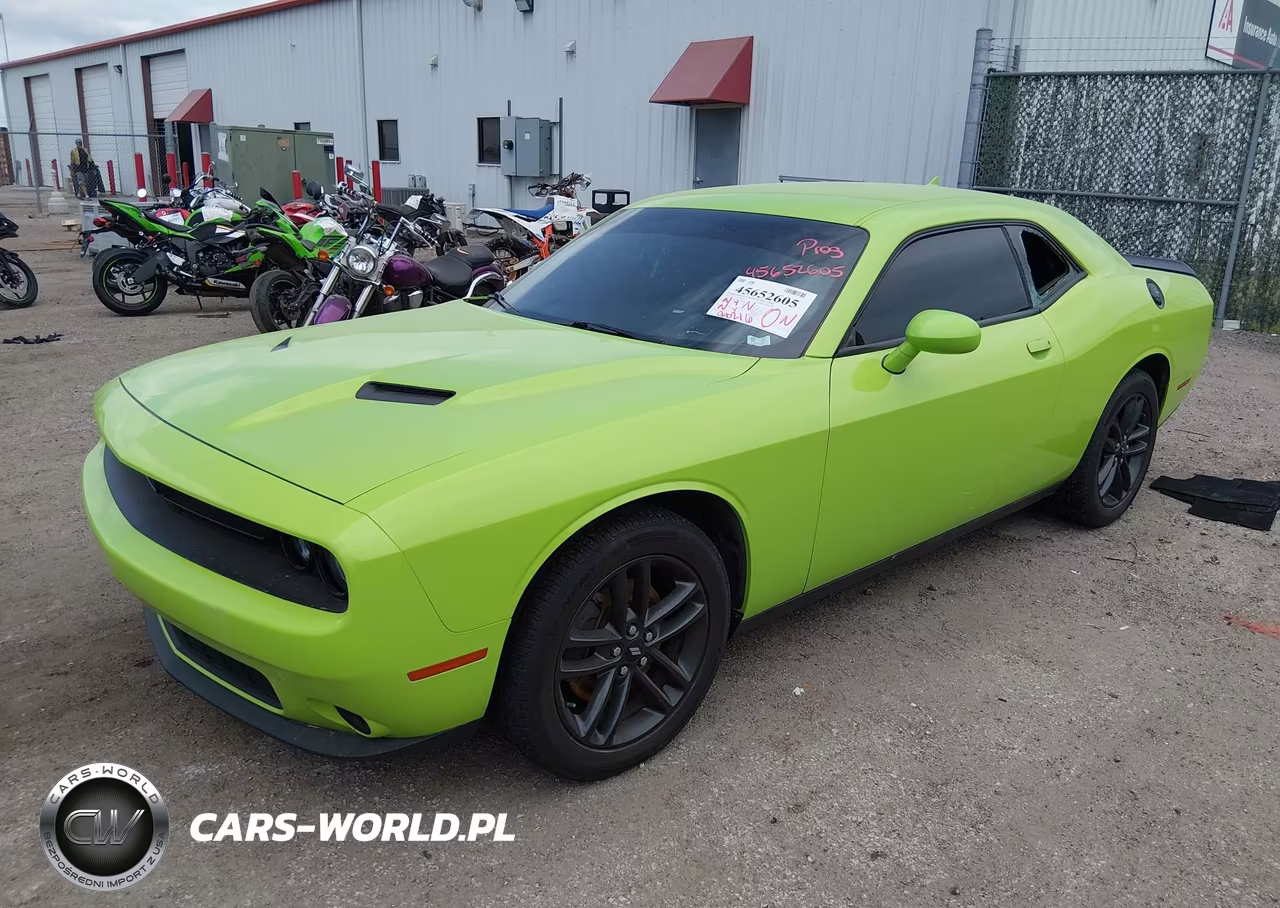 2019 Dodge Challenger Sxt Awd VIN:2C3CDZGG8KH650142 - 2
