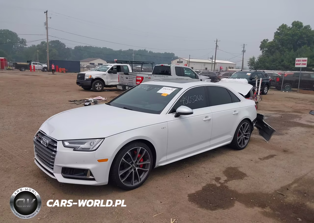 2018 Audi S4 3.0T Premium Plus VIN:WAUC4AF47JA003133 - 2