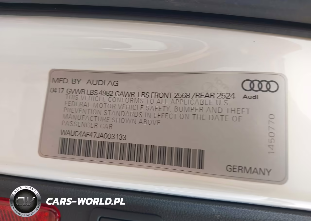2018 Audi S4 3.0T Premium Plus VIN:WAUC4AF47JA003133 - 9