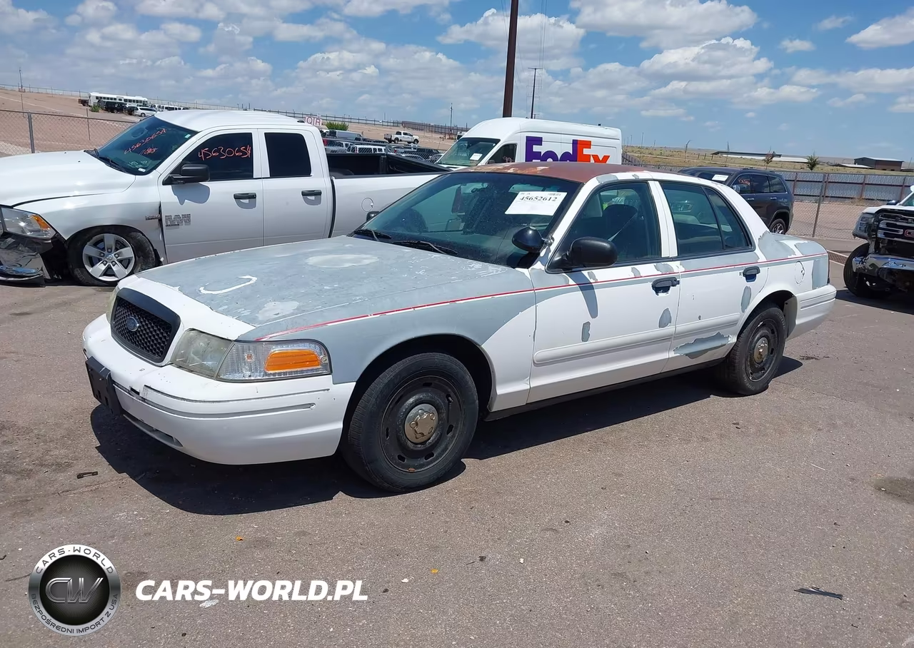 2005 Ford Crown Victoria Police VIN:2FAHP71W35X165890 - 2