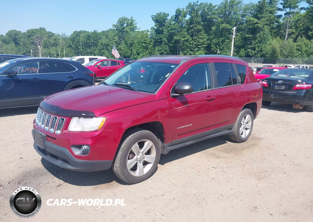 2012 Jeep Compass Sport VIN:1C4NJDBB2CD587839 - 2