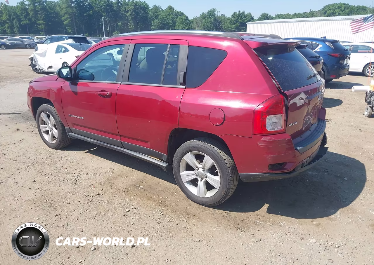 2012 Jeep Compass Sport VIN:1C4NJDBB2CD587839 - 3