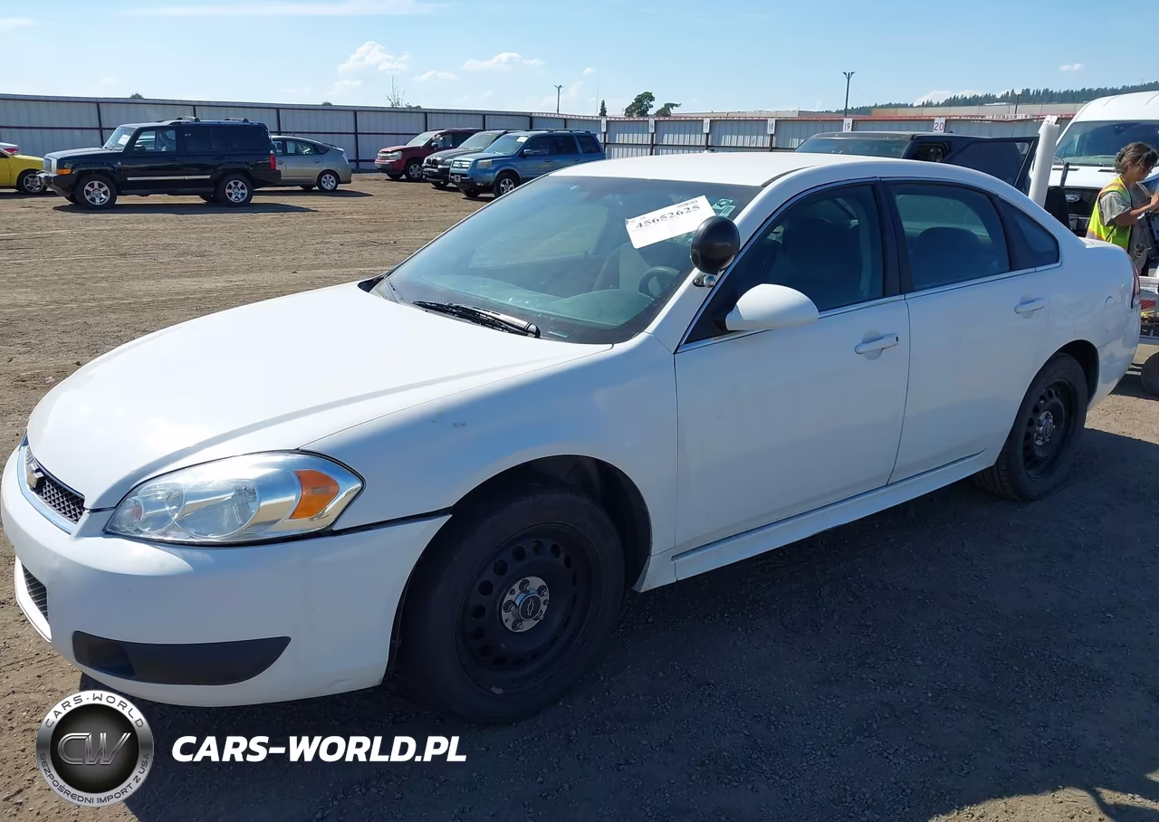 2013 Chevrolet Impala Police VIN:2G1WD5E32D1262457 - 2